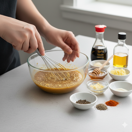 Crispy Air Fryer Honey Garlic Salmon Bites – Healthy Holiday Appetizer Img 8700