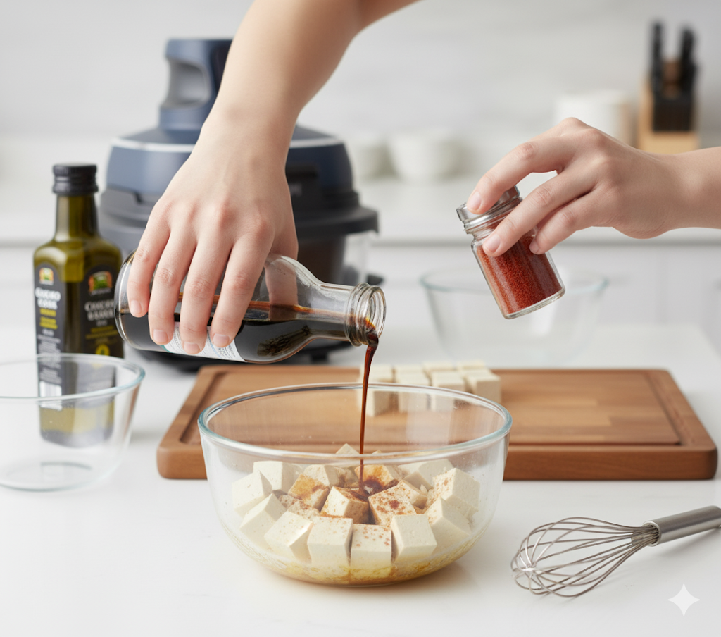 Quick and Easy Dinner Recipes for Busy Moms | Healthy Air Fryer Pasta Bake Img 8753