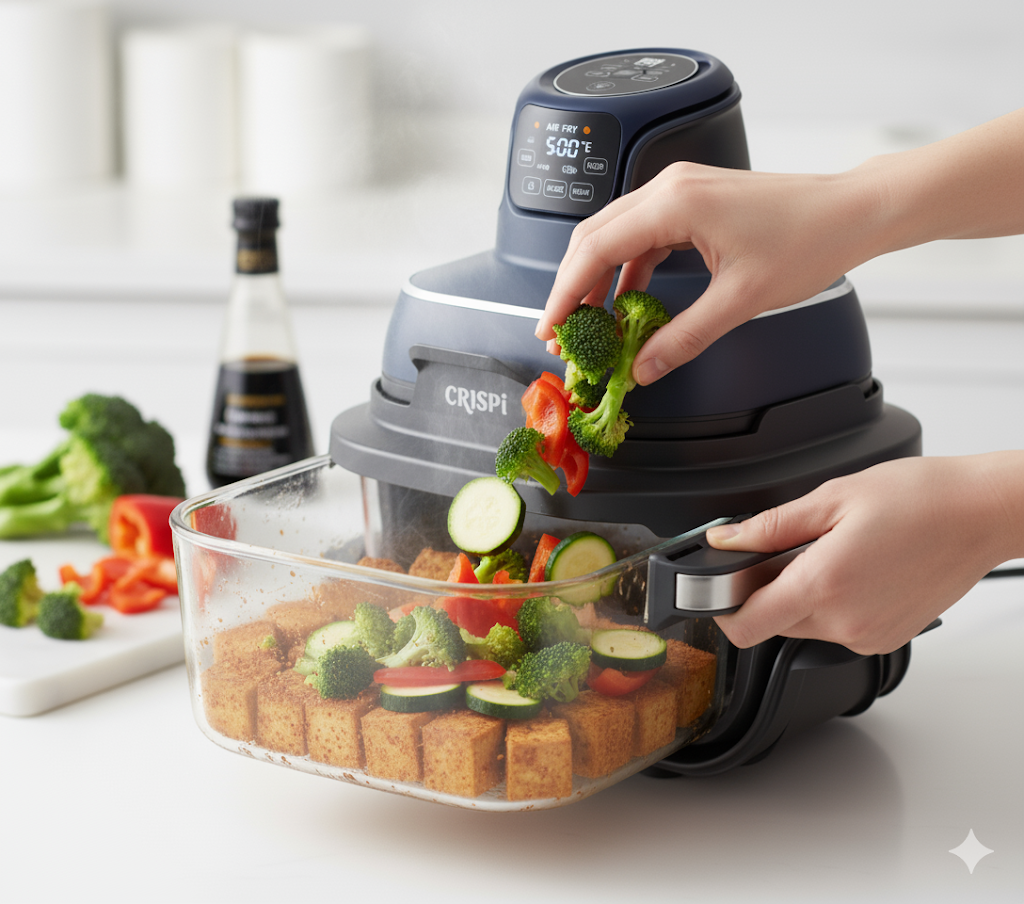 Quick and Easy Dinner Recipes for Busy Moms | Healthy Air Fryer Pasta Bake Img 8757